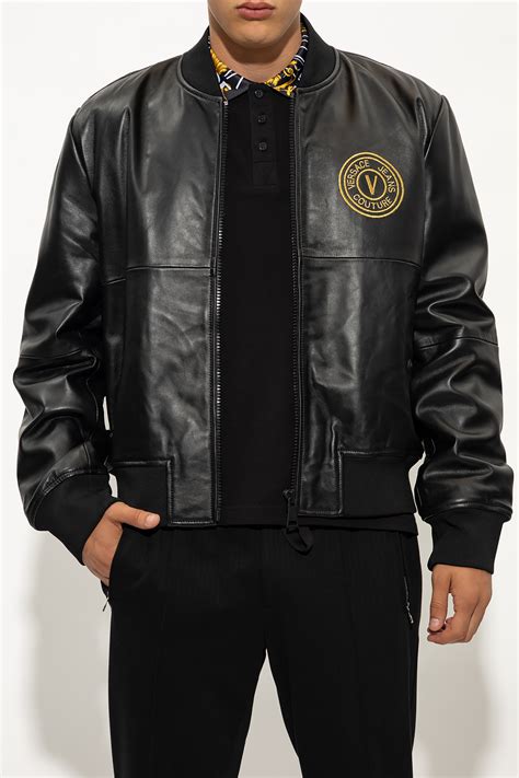 versace jeans couture leather jacket vintage|Vintage Versace Jeans Couture Leather Jacket .